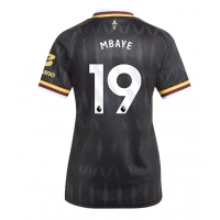 Aston Villa Ibrahim Mbaye #19 Bortatröja Dam 2026-27 Kortärmad